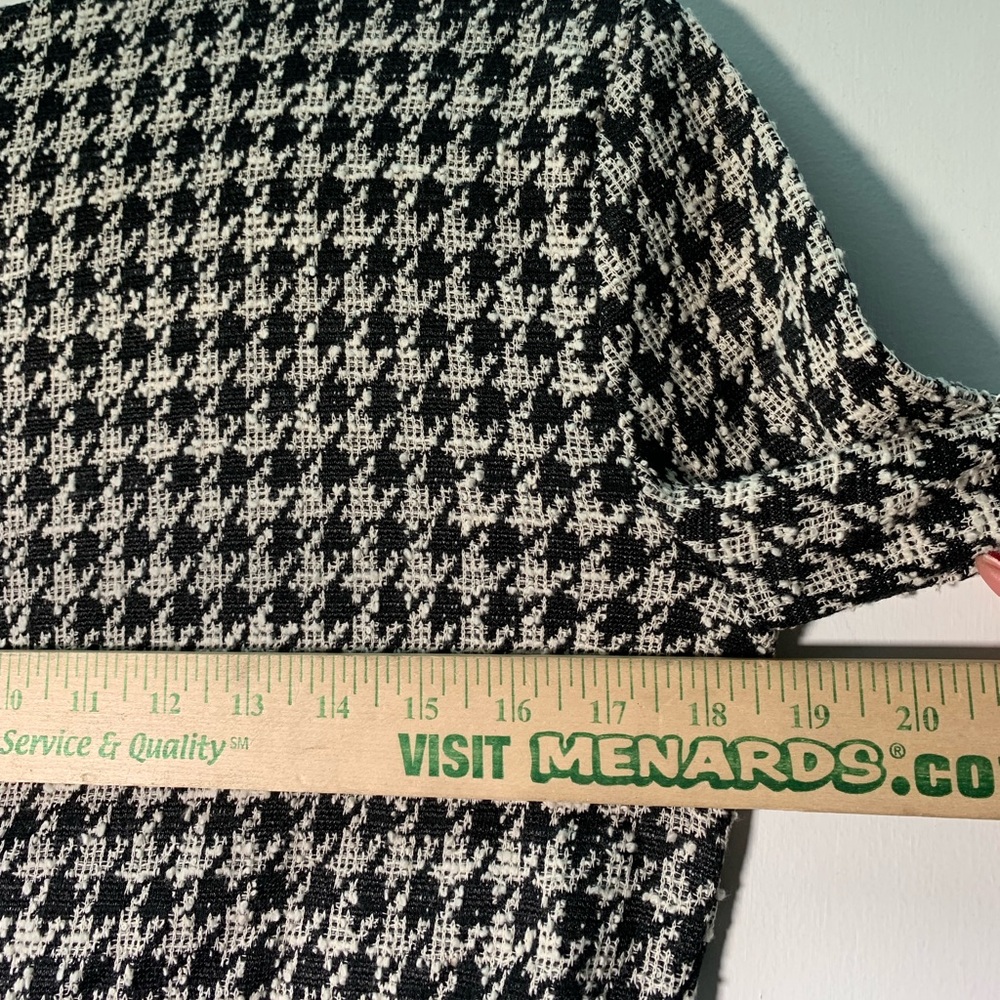 Zara NWT houndstooth blazer and miniskirt set Size L
Ref 1131/151 preppy party - Picture 10 of 13